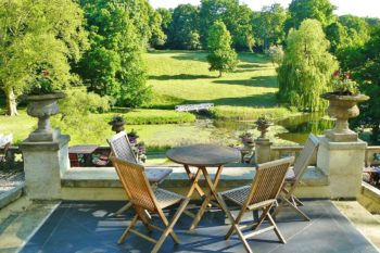 Terrasse Schlosspark