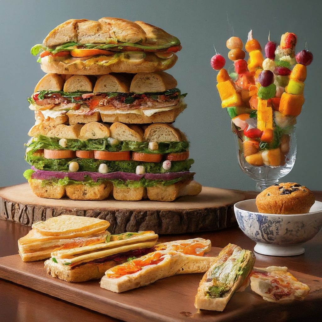 belegte Brötchen Lunch Catering bestellen