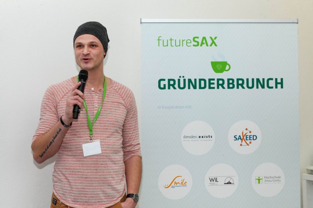futureSAX im Interview mit FrühstücksZwerge-Gründer Marcel Pölzl Unternehmen Frühstück Neukunden Geschäftskunden gründen Online-Bestellservice